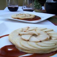 Apple Galettes with Caramel Sauce image