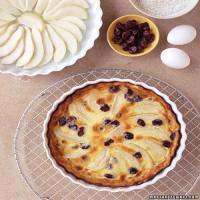 Pear and Dried Cherry Clafouti image