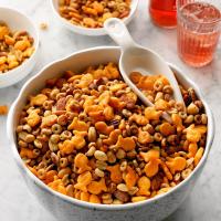 Nutty Slow-Cooker Snack Mix image