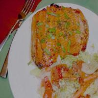 Grilled Salmon with Mustard-Molasses Glaze image