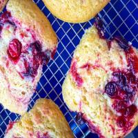 Cranberry and Olive Oil Corn Muffins image