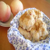 Cinnamony Peach Biscuits image