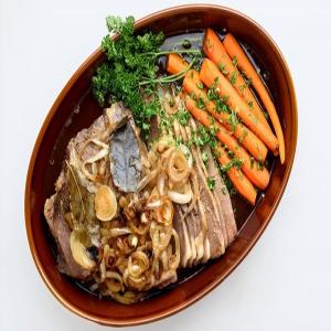 Classic Beef Brisket With Caramelized Onions_image