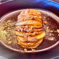 Hasselback Sweet Potato with Pecan Streusel_image