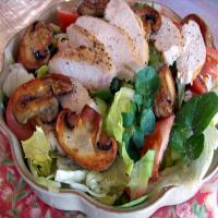 Chicken Salad With Sauteed Mushrooms image