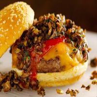 Washington State Burger (Aka Wild Mushroom-Cheddar Burger) image