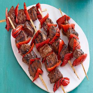 Beef & Red Pepper Kabobs_image