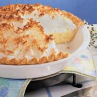 Coconut Cream Meringue Pie image