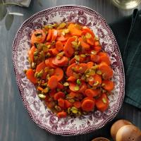Spiced Carrots with Pistachios image