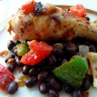 Caribbean Chicken and Black Beans image