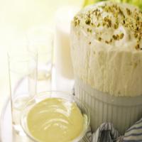 Chilled Pineapple Mousse with Pistachios_image