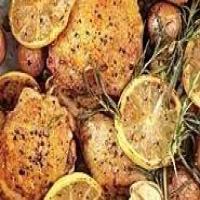 Greek Lemon Rosemary Chicken & New Potatoes_image