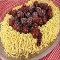 Meatballs on Spaghetti Cake_image