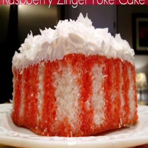 Raspberry Zinger Poke Cake_image