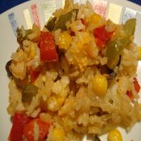 Baked Corn and Rice Casserole image