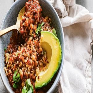 Slow Cooker Chipotle Tomato Beans With Prosciutto Crumb image
