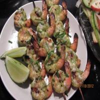 Grilled Shrimp With Lime-Cilantro Marinade image