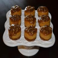 Mini Pumpkin Cheesecake with Praline Topping_image
