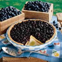 Blueberry Cream Pie image