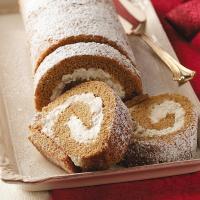 Pear Gingerbread Cake Roll_image
