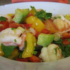 Avocado-Lime Shrimp Salad (Ensalada de Camarones con Aguacate y Limon) image