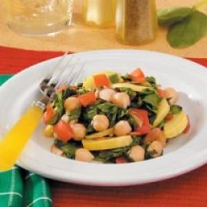 Spinach and Garbanzo Skillet_image
