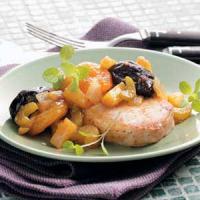 Chops with Mixed Fruit_image