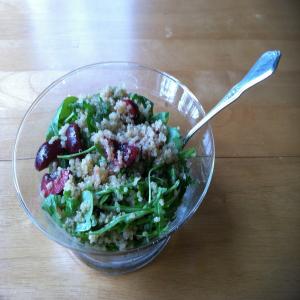Wild Arugula-Quinoa Salad With Cherries_image