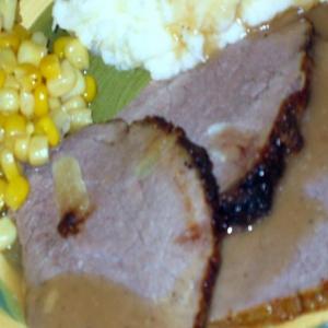 Mustard and Thyme Baron of Beef Au Jus image