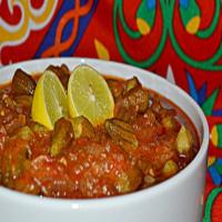 Bamya Bil Lahme (Okra With Meat Stew)_image