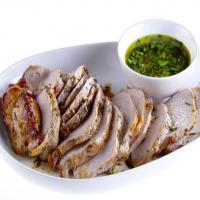 Herb-Roasted Pork Loin with Gremolata image