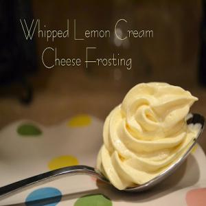 Whipped Lemon Cream Cheese Frosting_image