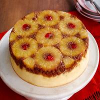 Pineapple Upside-Down Cheesecake image
