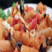 Eggplant and Tomato Pasta Recipe_image