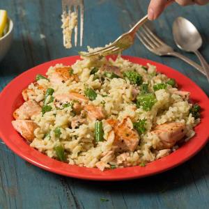 Salmon Scampi and Rice_image
