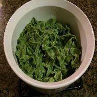 Spinach Pasta from Scratch image