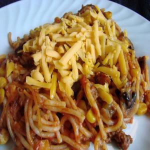 Spaghetti Beef Casserole Bake_image