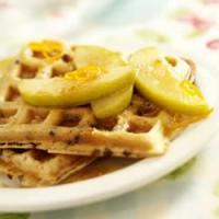 Jimmy Dean Maple Sausage Waffles with Cinnamon Apples image