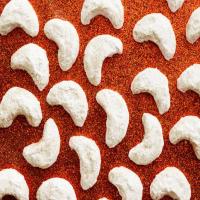 Pecan Crescent Cookies image