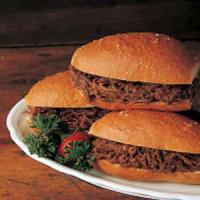 Barbecue Beef Brisket Sandwiches image