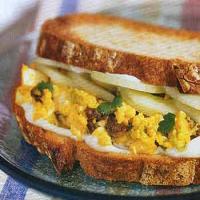 Curried Egg Salad Sandwiches image