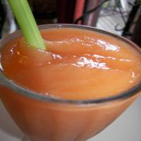 Non- Alcoholic Apricot Slush Drink_image