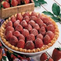 Strawberry Cheese Pie_image