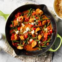 Chicken & Goat Cheese Skillet image
