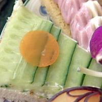 Open Faced Cucumber Sandwiches_image