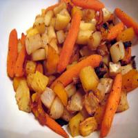 Roasted Winter Root Vegetables With Apple Cider image