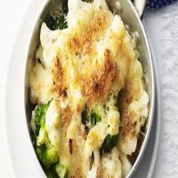 Cauliflower and broccoli gratin_image