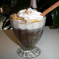 Spiced Christmas Gingerbread Coffee With Cognac Chantilly Cream image