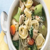 Slow-Cooker Chicken and Vegetable Tortellini Stew_image