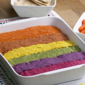 Rainbow Hummus Recipe by Tasty_image